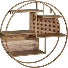 Wohnling Rattan Wandregal