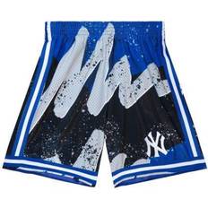 New York Yankees Pants & Shorts Mitchell & Ness Men's Black York Yankees Hyper Hoops Shorts