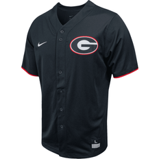 Georgia Bulldogs Nike Replica Full-Button Baseball Jersey - Red