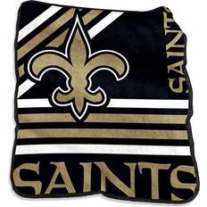 Logo Brands New Orleans Saints Raschel Blanket