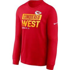 Men's Nike Gray Kansas City Chiefs 2022 AFC Champions Locker Room Trophy  Collection Long Sleeve T-Shirt