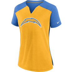 Detroit Lions Nike Women's Impact Exceed Performance Notch Neck T-Shirt -  Gray/Blue