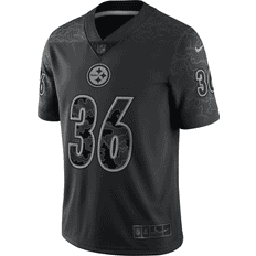 Nfl jersey Nike Men's NFL Pittsburgh Steelers RFLCTV Jerome Bettis Fashion Football Jersey