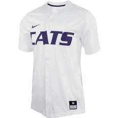 Men's Nike Natural Kansas State Wildcats Replica Baseball Jersey Size: Medium