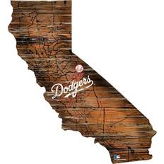 Fan Creations Los Angeles Dodgers 12'' Road Map State Cutout Sign