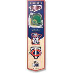 YouTheFan Minnesota Twins 8'' x 32'' 3D StadiumView Banner