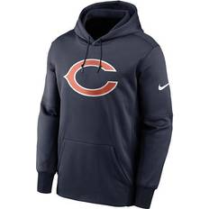 Nike Men's Chicago Bears Athletic Navy Sleeveless Hoodie