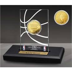 Basketball - NBA Sports Fan Products Highland Mint Chicago Bulls 6-Time Gold Coin Acrylic Desk Top