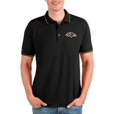 Antigua Men's Jacksonville Jaguars Tribute Black Polo