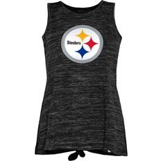 Women's New Era Black Pittsburgh Steelers Tie-Dye Long Sleeve T-Shirt