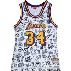 Mitchell & Ness Shaquille O'Neal Purple Los Angeles Lakers Hardwood Classics 1996/97 Lunar New Year