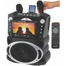 Portable dvd player with screen KARAOKE USA GF829 DVD/CD G/MP3 G System with 7" TFT Color Screen Out