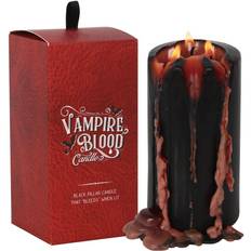 Glass LED Candles Something Different Large Vampire Blood Pillar LED Candle