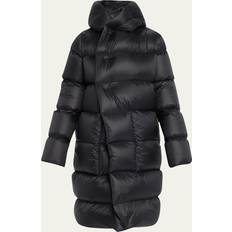 Jackets Rick Owens Paneled hooded down jacket black