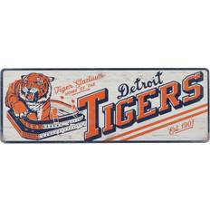 Open Road Brands Detroit Tigers MDF Wall Art