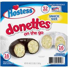 Hostess mini powered donettes frosted chocolate mini