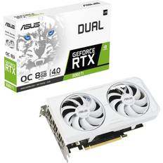 Graphics Cards ASUS Dual NVIDIA GeForce RTX 3060 Ti White OC Edition Graphics