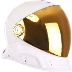 Uniforms & Professions Helmets Adult Deluxe Cosmonaut Costume Helmet Yellow/White