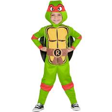 Men's Teenage Mutant Ninja Turtles Leonardo Costume T-Shirt - Kelly Heather  - X Large