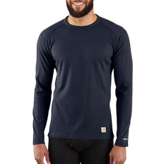 Carhartt Men Underwear Carhartt Base Force Midweight Classic Crew T-shirt - Navy