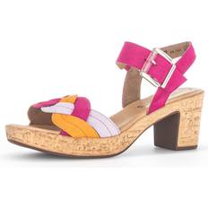 Gabor Slippers & Sandals Gabor 24.763 Multicolor Kombi Women's Shoes Pink US Women's 10.5