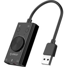 Usb sound Orico Multifunction USB External Sound Card