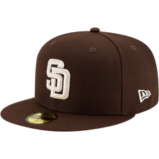 New Era Accessories New Era San Diego Padres Authentic Collection 59FIFTY Fitted Cap - Brown