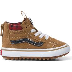 Vans Toddler Sk8-Hi Zip MTE 1 - Plaid Brown