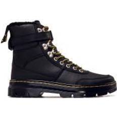 Dr. Martens Combs Tech Faux Fur-Lined Utility - Black Grove