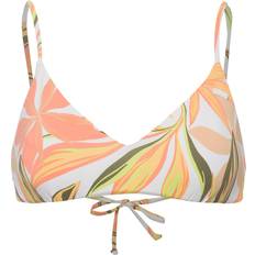 Hvite - XL Bikinioverdeler Roxy Women's Printed Beach Classics Strappy Bra Bikini top L, white