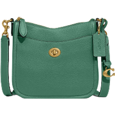 Coach Chaise Crossbody 19 - Brass/Bright Green