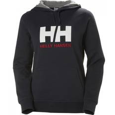 Helly Hansen Bekleidung Helly Hansen Women's HH Logo Hoodie Navy Blue