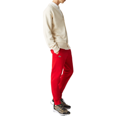 Lacoste Men Pants Lacoste Men's Sport Fleece Tennis Sweatpants - Red