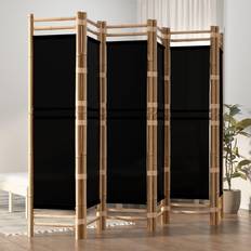 vidaXL black, 240 Privacy Screen Room Divider