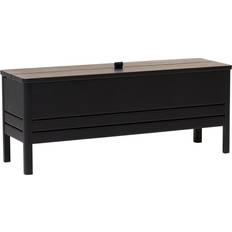 Schwarz Sofabänke Form & Refine A Line Black Stained Oak Sofabank 111x45cm