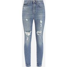 Dolce & Gabbana High-Rise Skinny Jeans blau