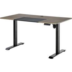 Tische reduziert Vinsetto Elektrischer Natur/Schwarz Schreibtisch 70x140cm