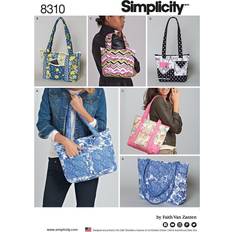Simplicity Blue Floral Handbag 1 Each
