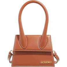 Jacquemus Taschen Jacquemus Le Chiquito Moyen Bag Light Brown Leather brown