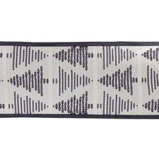 Contemporary Home Living Ribbon 4' x 5 Yds. Set of 2 Wired Polyester