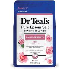 Bath Salts Dr Teal's Pure Epsom Salt Soak, Calm & Serenity with Rose Essential Oil Protein