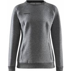 Damen - Polyester Pullover Craft Sportswear Core Soul Crew Sweatshirt Dame Grey