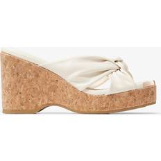 Jimmy Choo Avenue Wedge Neutral