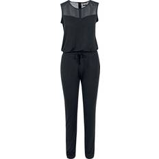 M Jumpsuits & Overalls Urban Classics Damen Tech Mesh Long Jumpsuit, Schwarz Black 7