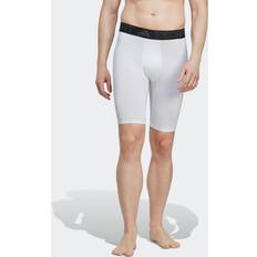 Adidas Techfit Training Short Tights White Mens