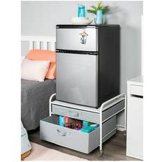 White Fridges The Stand Supreme Drawer Organization Gray, White