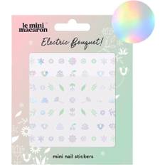 Negledekorasjon & Negleklistremerker Le Mini Macaron Nail Art Stickers Electric Bouquet