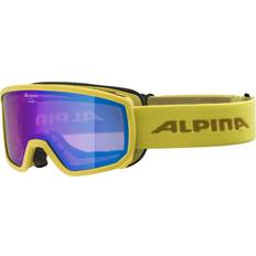 Alpina Scarabeo Skibrille Mirror Farbe: 841 curry, Scheibe: Hicon MIRROR blue