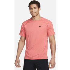 Nike Men's Ready Dri-FIT Short-Sleeve Fitness Top in Red, DV9815-657 Red