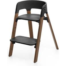 Barnestoler på salg Stokke Steps Chair Black Golden Brown